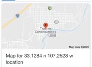 The location has been confirmed
